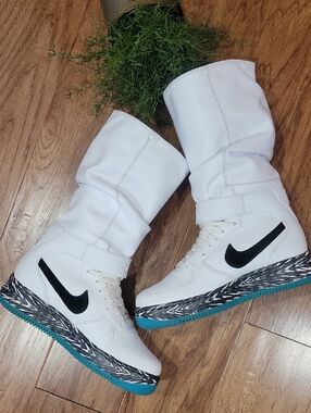 Nike Air Force 1 Up Step Warrior Sneaker Boots 8.5